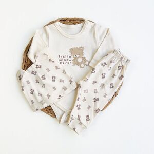 Dreamline Baby Organic Cotton Bodysuit & Pants Set I am New Here